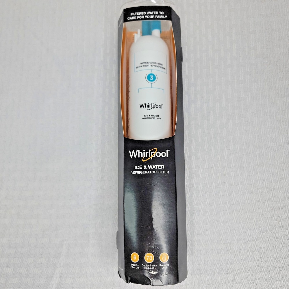 NEW OEM Whirlpool WHR3RXD1‎ Refrigerator Water Filter 3 Ice Water Filter